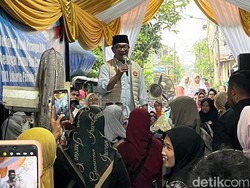 RK Ajak Warga Jakut Kampanye Menang 1 Putaran: Dua Kali Coblos Capek