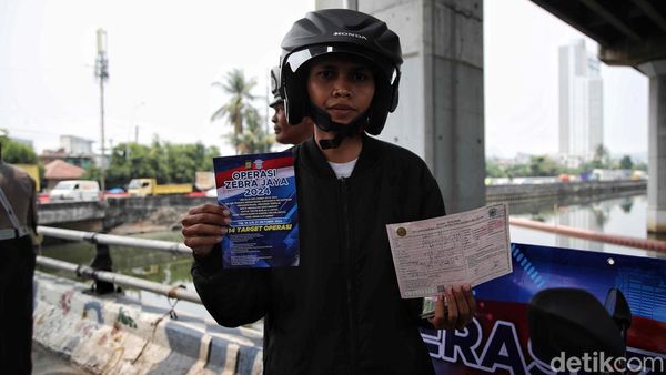 Deretan Pelanggar Terjaring Operasi Zebra di Ancol