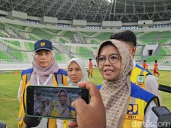 Pembangunan Stadion Utama Sumut yang Diresmikan Jokowi Belum Tuntas, Masih 97%