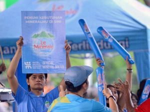22 Water Station Le Minerale Penuhi Kebutuhan Mineral 16 Ribu Pelari JRF 22 Water Station Le Minerale Penuhi Kebutuhan Mineral 16 Ribu Pelari JRF