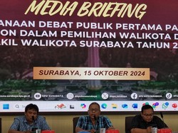 Begini Aturan Debat Paslon Tunggal di Pilwali Surabaya
