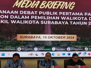 Begini Aturan Debat Paslon Tunggal di Pilwali Surabaya Begini Aturan Debat Paslon Tunggal di Pilwali Surabaya