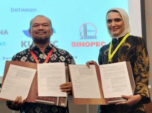 Konsorsium PHE, Sinopec & KUFPEC Teken Kontrak PSC Wilayah Kerja Melati