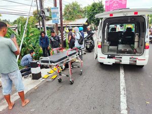 Tabrak Jembatan di Jalan Jogja-Solo Kalasan, Pemotor Terjun ke Sungai Tabrak Jembatan di Jalan Jogja-Solo Kalasan, Pemotor Terjun ke Sungai