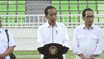 Stadion Utama Sumut Dibangun Pakai APBN Rp 587 M, Jokowi Minta Jangan Terlantar