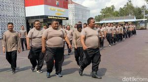Polisi Gendut Trenggalek Jalani Program Penurunan Berat Badan
