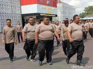 Polisi Gendut Trenggalek Jalani Program Penurunan Berat Badan