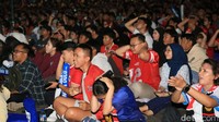 Dalam pertandingan itu, Indonesia tertinggal 2-0 di babak pertama.