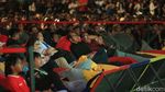 Suasana Nobar China Vs Indonesia di GBK