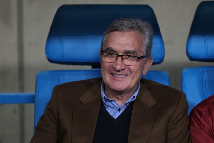 QINGDAO, CHINA - OCTOBER 15: Head coach Branko Ivankovic of China reacts during the FIFA World Cup Qualifier match between China and Indonesia at Qingdao Youth Football Stadium on October 15, 2024 in Qingdao, China. (Photo by Fred Lee/Getty Images)