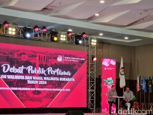 KPU Belum Tentukan Jadwal Debat Kedua di Pilwali Surabaya KPU Belum Tentukan Jadwal Debat Kedua di Pilwali Surabaya