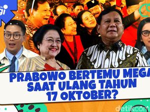 Prabowo Bertemu Mega Saat Ulang Tahun 17 Oktober?