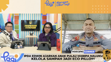 Bantal Ramah Lingkungan dari Pulau Manipa: Inovasi Ipda Edwin untuk Kesadaran Pengelolaan Sampah