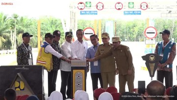 Jalan Tol Raksasa Rp 9,8 Triliun Diresmikan Jokowi, Siap Melaju Kencang Jelang Lengser