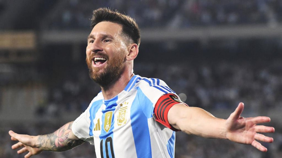 Lionel Messi bersama Timnas Argentina. (Foto: NurPhoto via Getty Images/NurPhoto)