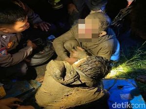 Viral Duo Maling Berlumur Lumpur Ditangkap Warga Beramai-ramai di Pekalongan