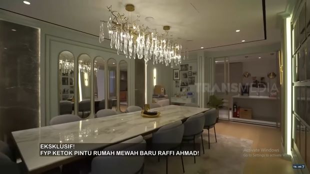 Penampakan rumah Raffi Ahmad.