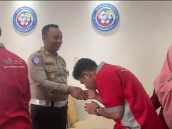 Pelajar di Perak Surabaya Jadi Sasaran Sosialisasi Operasi Zebra Semeru