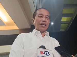Jenguk Bebingah Sang Tansahayu, Jokowi Ngaku Belum Berani Gendong