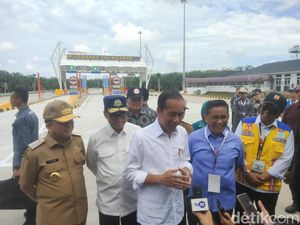 Resmikan 2 Ruas Tol Trans Sumatera, Ini Harapan Jokowi Resmikan 2 Ruas Tol Trans Sumatera, Ini Harapan Jokowi