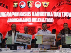 Perputaran Uang Kartel Narkoba Jambi Dikendalikan 3 Bersaudara Capai Rp 1 T
