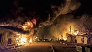 Serangan Rudal Rusia Hantam Pasar di Ukraina