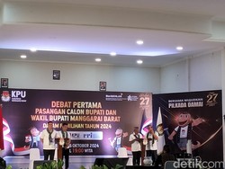 Edi-Weng Pamer Capaian Jadi Petahana di Debat Pilbup Manggarai Barat