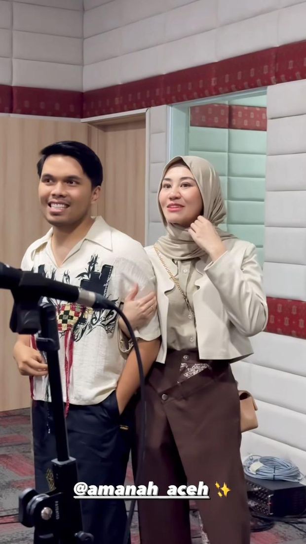 Thariq Halilintar dan Aaliyah Massaid