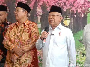 Maruf Amin Ibaratkan Jadi Pebulutangkis Saat Tandem Jokowi Pimpin RI