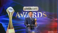 AHY Raih detikcom Awards 2024 Bidang Pertanahan