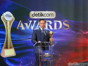 AHY Raih detikcom Awards 2024 Bidang Pertanahan