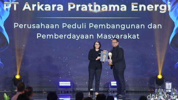Potret Arkara Prathama Energi Raih detikcom Awards 2024