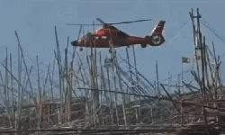 Basarnas Kerahkan Helikopter Evakuasi Nelayan di Tegalbuleud Sukabumi