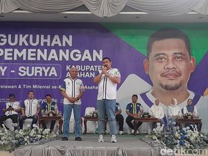 Bobby-Surya Targetkan Kemenangan 80% di Pilgub Sumut Bobby-Surya Targetkan Kemenangan 80% di Pilgub Sumut
