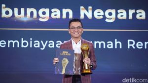BTN Raih Bank Pionir Pembiayaan Rumah Rendah Emisi di detikcom Awards 2024