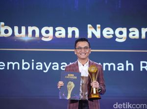 BTN Raih Bank Pionir Pembiayaan Rumah Rendah Emisi di detikcom Awards 2024