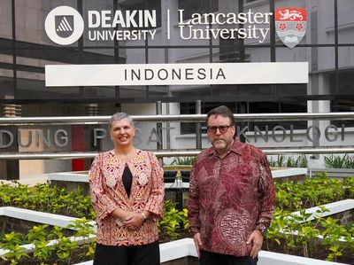 Potret Dubes Australia di Kampus Terpadu Inggris-Australia di Bandung
