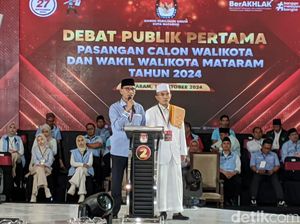 Rupa-rupa Janji dan Pamer Prestasi Mohan-Mujib Saat Debat Pilwalkot Mataram