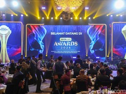 Penganugerahan detikcom Awards 2024 Bertabur Tokoh Nasional