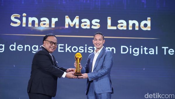 Ekosistem Digital Sinar Mas Land Raih detikcom Awards 2024