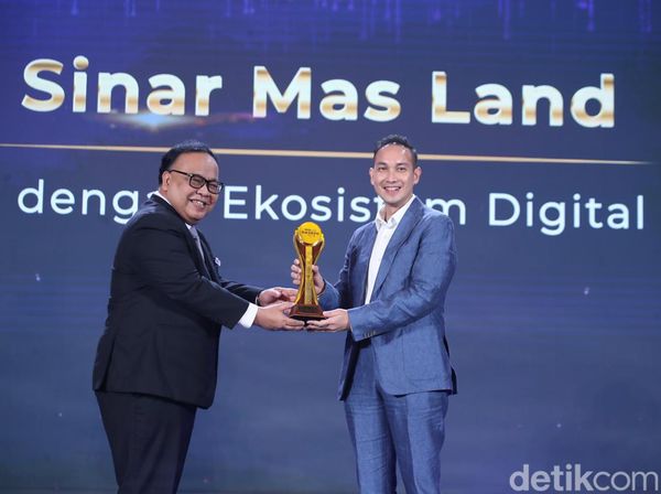 Ekosistem Digital Sinar Mas Land Raih detikcom Awards 2024