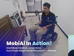 Mahasiswa ITS Rancang Kursi Roda untuk Difabel, Bisa Dikendalikan oleh Gerakan Mata