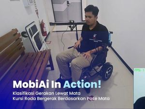 Mahasiswa ITS Rancang Kursi Roda untuk Difabel, Bisa Dikendalikan oleh Gerakan Mata Mahasiswa ITS Rancang Kursi Roda untuk Difabel, Bisa Dikendalikan oleh Gerakan Mata