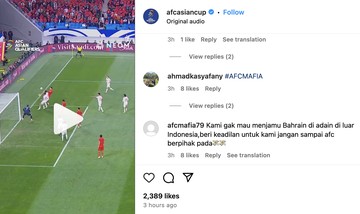 Gol China di AFC Bikin Heboh, Netizen RI Malah 'Ngomongin' Bahrain: Ada Apa?