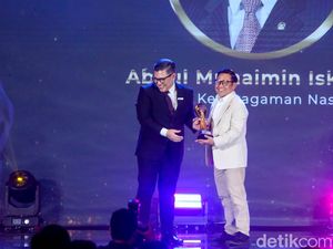Cak Imin Raih Tokoh Keberagaman Nasional detikcom Awards 2024
