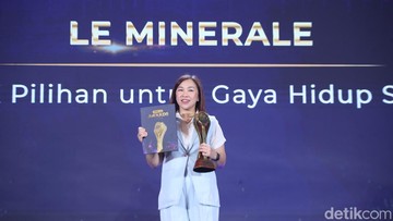 Air Mineral Pilihan Gaya Hidup Sehat, Le Minerale Raih Penghargaan Bergengsi
