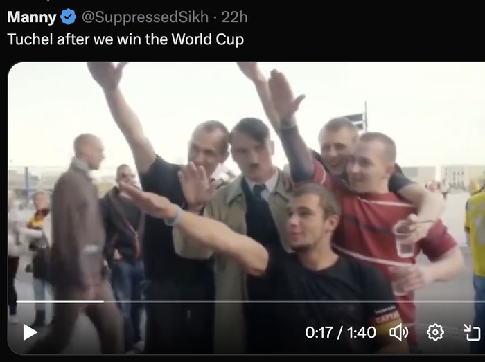 Meme Thomas Tuchel jadi manajer anyar Timnas Inggris.
