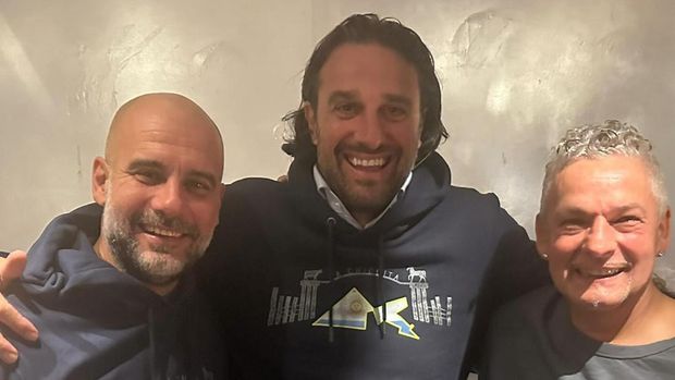 Pep Guardiola, Luca Toni, Roberto Baggio