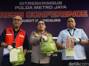 Polisi Bongkar Pengoplosan Gas di Jakarta-Bekasi, 2 Orang Ditangkap
