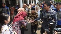 Potret Wapres Maruf Amin Hadiri Perpisahan dengan Jajaran Setwapres